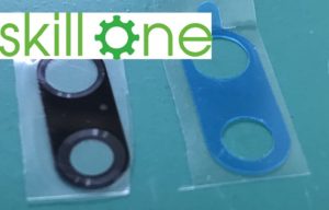 P20Proバックカメラ外側ガラスのパーツ写真