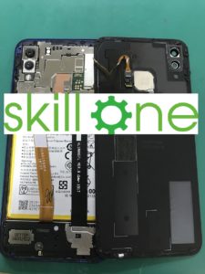 P20liteの画面ガラス交換修理工程写真