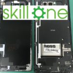 Galaxy note8の修理工程写真