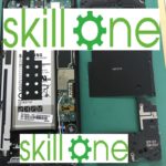 Galaxy note8の液晶画面交換修理過程