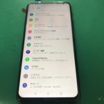ZenFone6(ZS630KL)の画面交換修理完了後の写真