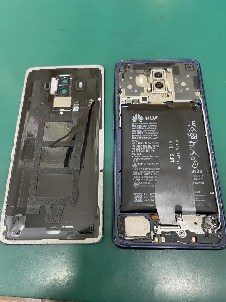 Huawei　スマホ　バッテリー交換