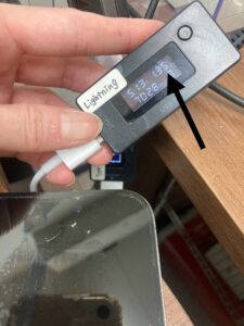 iPhone14Pro充電ポート交換修理完了写真